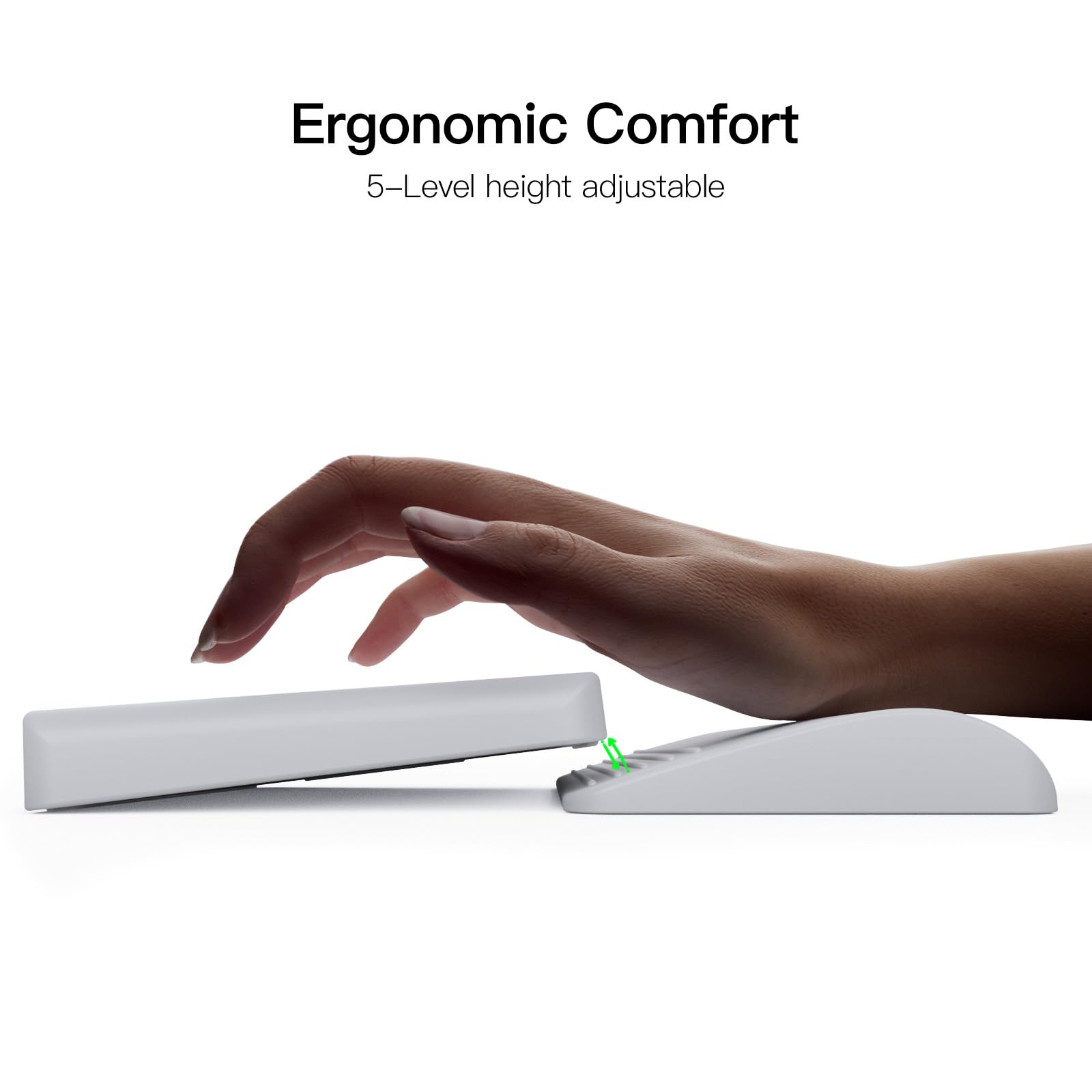 Klearlook Magic Trackpad Case With Wrist Rest For Ergonomic Comfort, Silicone Protective Case For Magic Trackpad 2 A1535 Mk2D3Am